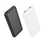 2 power banks black and white