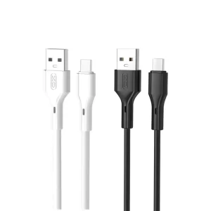 2 type-C data cables in white and black colors