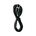 A black color 6 feet Aux cable